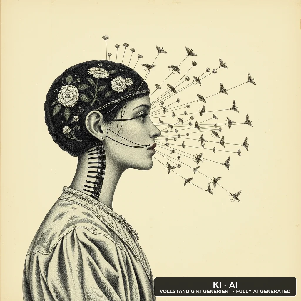 Zero-Point Self — victorian scientific illustration — AI-generated art plate for the concept