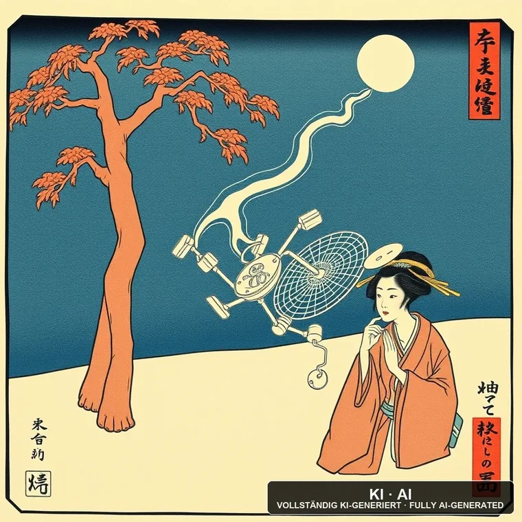 The Blending Effect – japanischer Farbholzschnitt