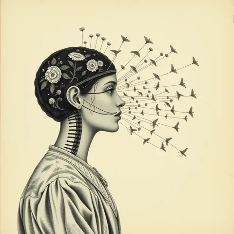 Zero-Point Self &mdash; victorian scientific illustration