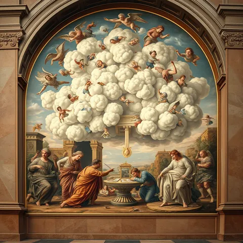 The Concept Cloud &mdash; renaissance fresco