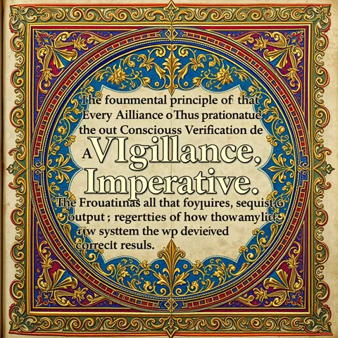 Vigilance Imperative &mdash; medieval illuminated manuscript