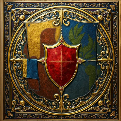 The Smooth Shield &mdash; medieval illuminated manuscript