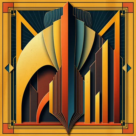 Indexical Memory &mdash; art deco poster