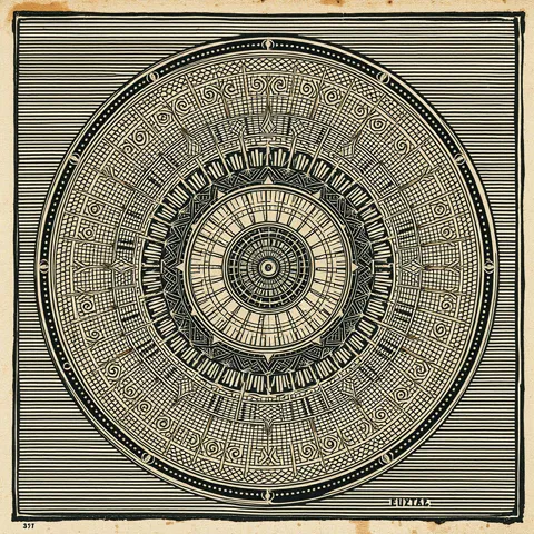 Augmented Understanding &mdash; copper engraving with detailed crosshatch patterns