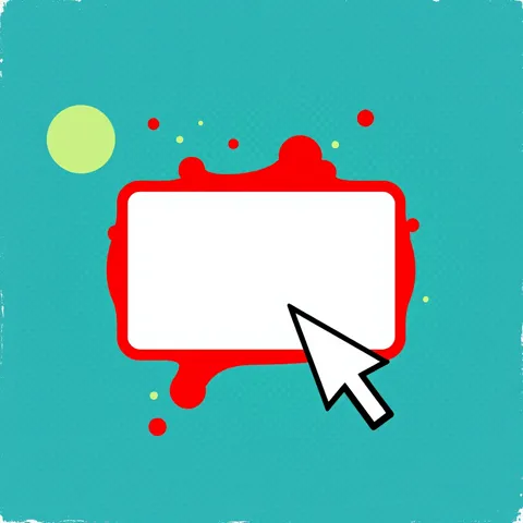 The Blank Cursor &mdash; pop art