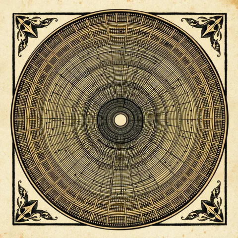 The Decision Clearing &mdash; copper engraving with detailed crosshatch patterns