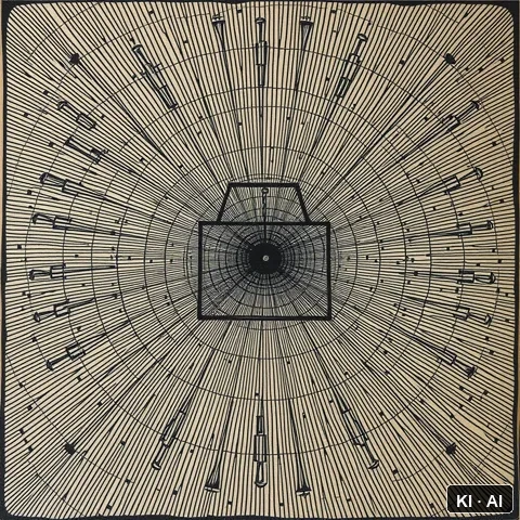 Semantic Ejection &mdash; copper engraving with detailed crosshatch patterns &mdash; AI-generated art plate for the concept
