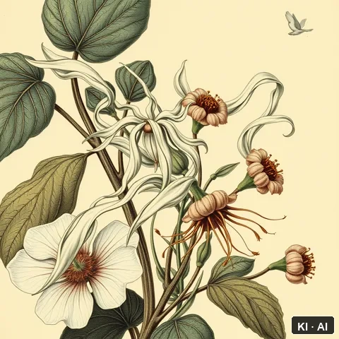 Liquid Facticity &mdash; victorian scientific illustration &mdash; AI-generated art plate for the concept