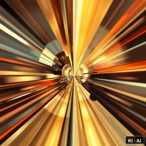 Kinetic Truth Blur &mdash; art deco poster &mdash; AI-generated art plate for the concept