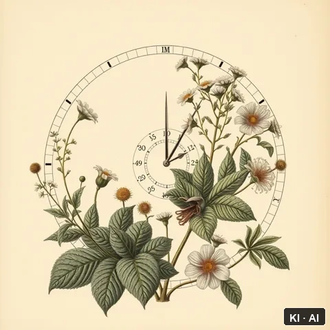Chronometric Gap &mdash; victorian scientific illustration &mdash; AI-generated art plate for the concept