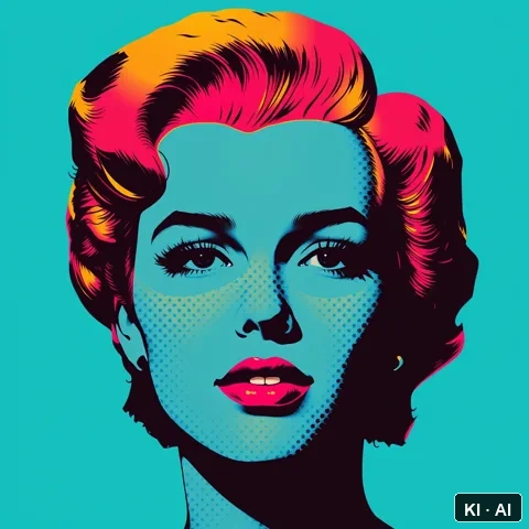 The Craft Fade &mdash; pop art &mdash; AI-generated art plate for the concept